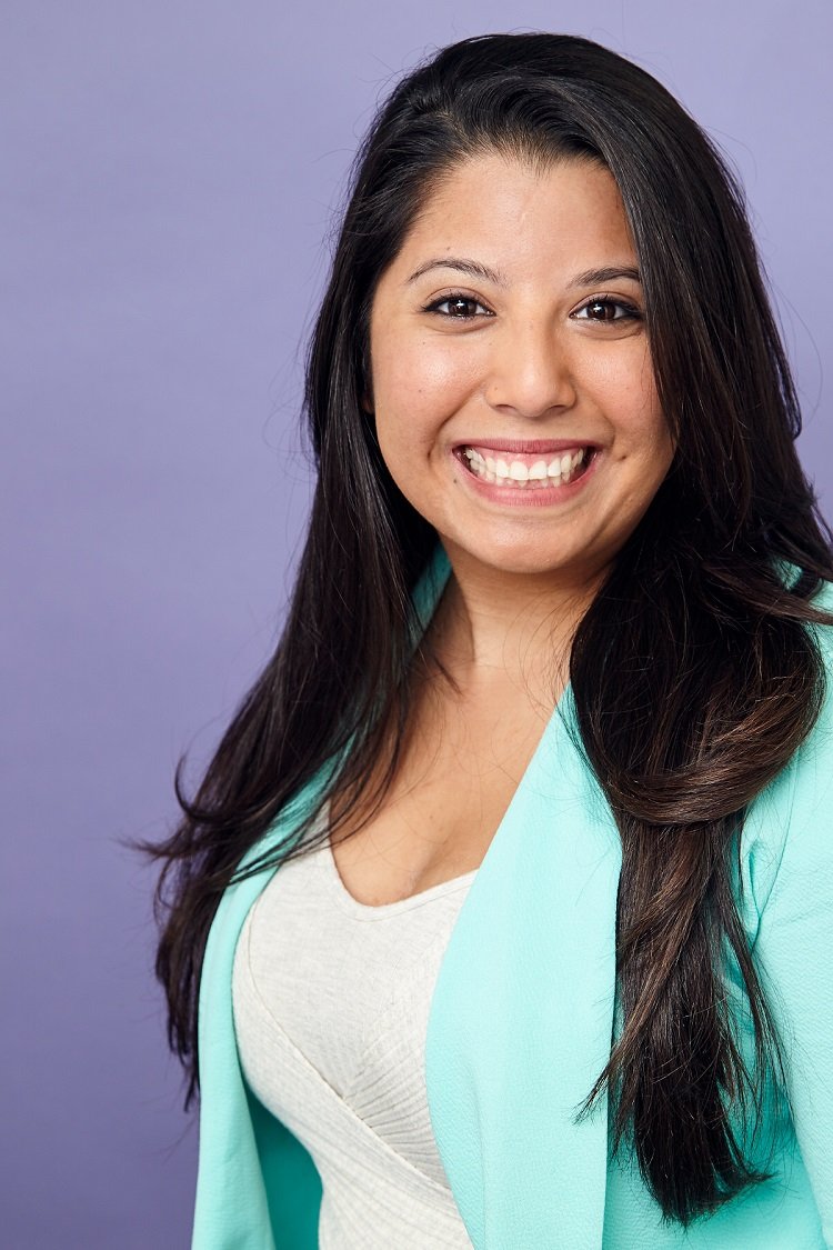 Lindsey Rodriguez - mint blazer headshot